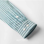 Sơ Mi Công Sở Kẻ Sọc Stripeed Cotton Màu Sọc Xanh SM_STRIPPED_004_Blue